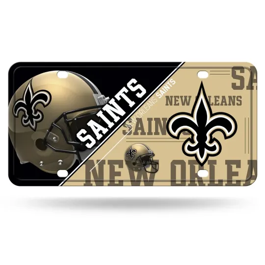 New Orleans Football Saintss Team License Plate
