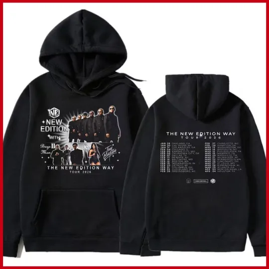 NEW - The New Edition Way Tour 2026 NE Band Hoodie