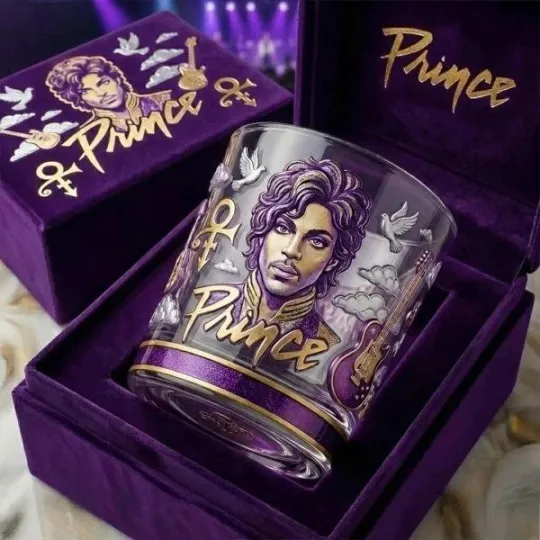 [No box] Prince 2026 Whiskey Glass