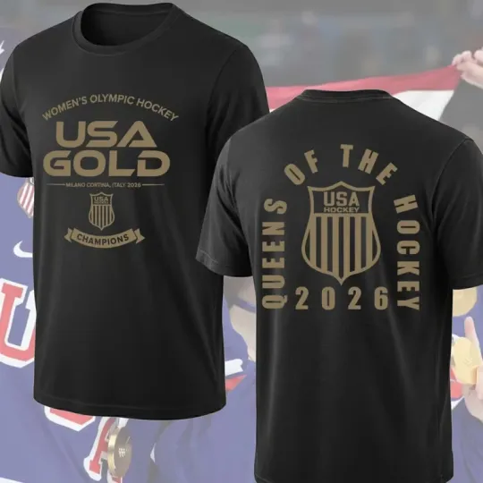 Women USA Hockey 2026 Winter Olympics Gold Medal Core Shirt