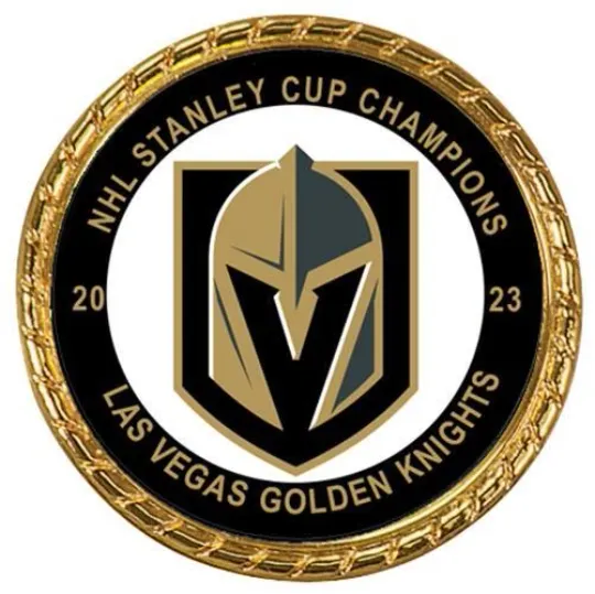 Discover Las Vegas Knights 2023 Stanley Cup Champions Tribute Coin