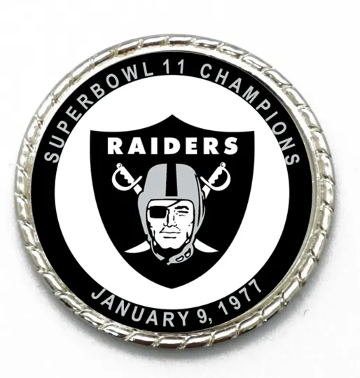Las Vegas Raiders Super Bowl Champions Tribute Coin