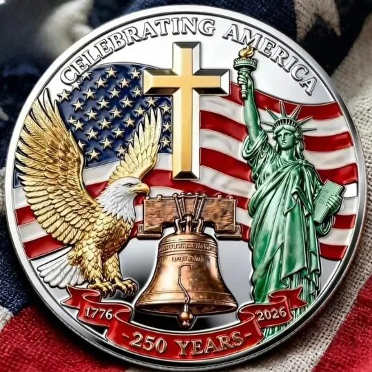 Discover United States 250 Years Of Freedom 250Th Anniversary Coin