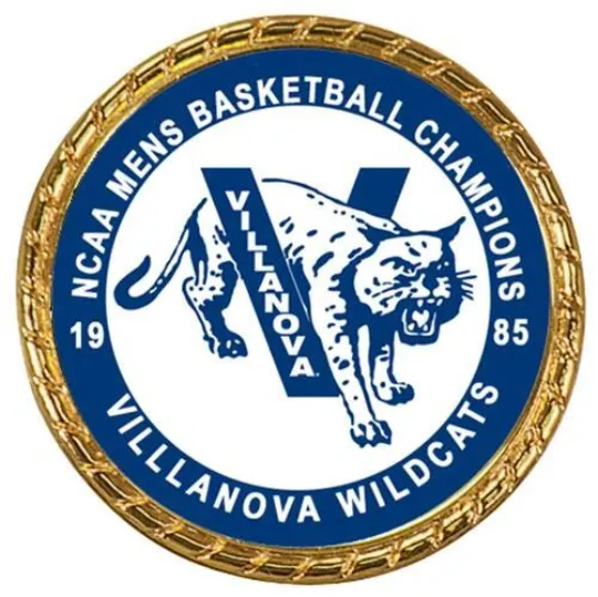 Discover Tribute Coin Villanova Wildcats 1985  Mens Basketball Championship