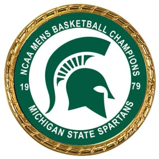 Discover Tribute Coin Michigan State Spartans 1979  Mens Basketball Championship
