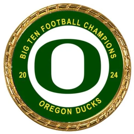 Discover Tribute Coin Oreg ducks Football 2024 Big 10 Champions Championship