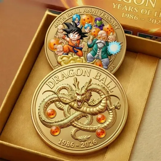 Dragon Ball 40Th Anniversary Commemorative Coin