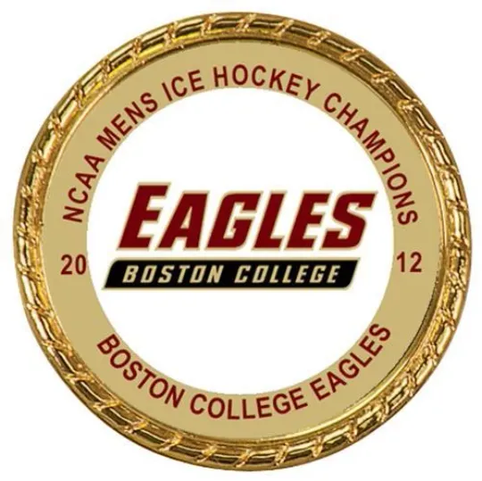 Discover Boston College Eagles 2012  Mens Ice Hockey Championship Coin Double Sided