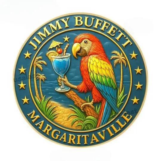 JimmyBuffett Margaritaville Anniversary Commemorative Coin
