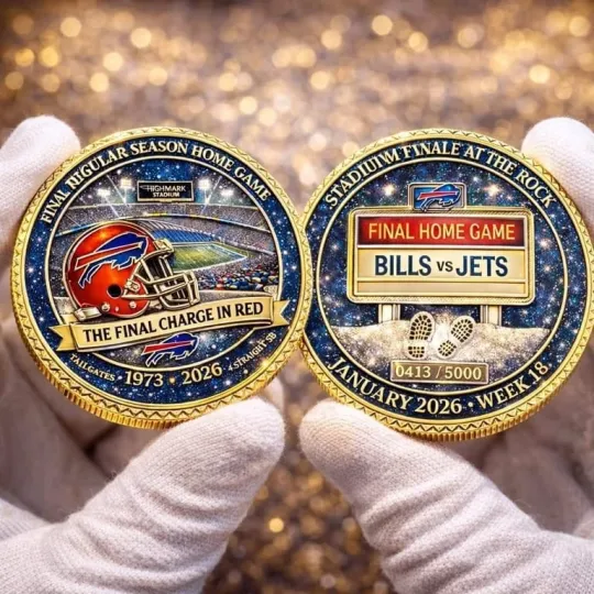 Discover Bills Coin – Final Regular Seson Home Game 2026