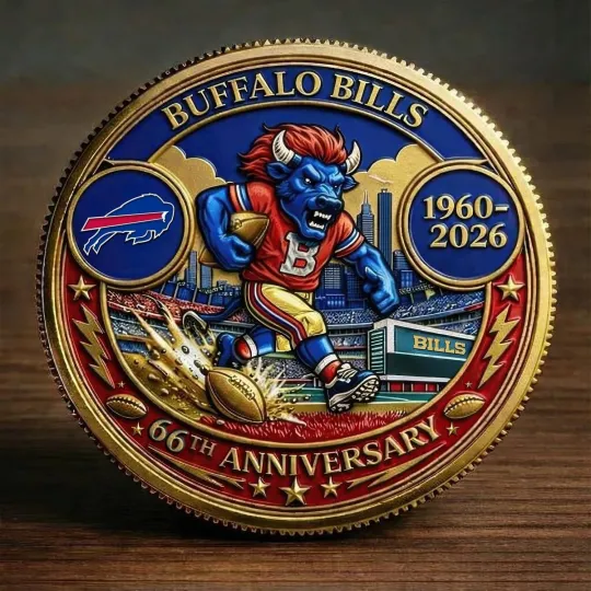 Discover Bills 66Th Anniversary 1960-2026 Coin