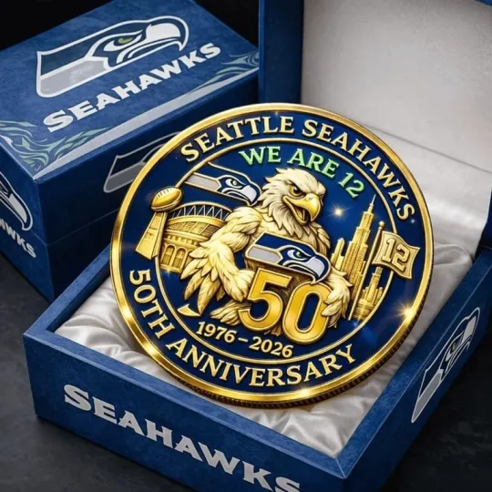 Seahawks Champions Coin