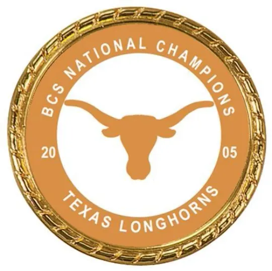 Discover Tribute Coin Texas Longhorns 2005 2006 Football BCS National Champions