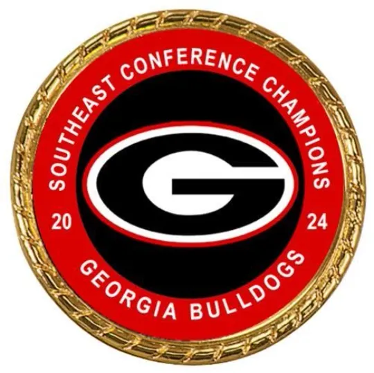 Discover GA Bulldogs 2024 SEC College Football Champions Tribute Coin