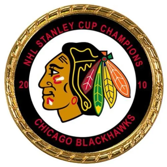 Discover Chicago Blackhawks 2010 Stanley Cup Champion Double-Sided Coin