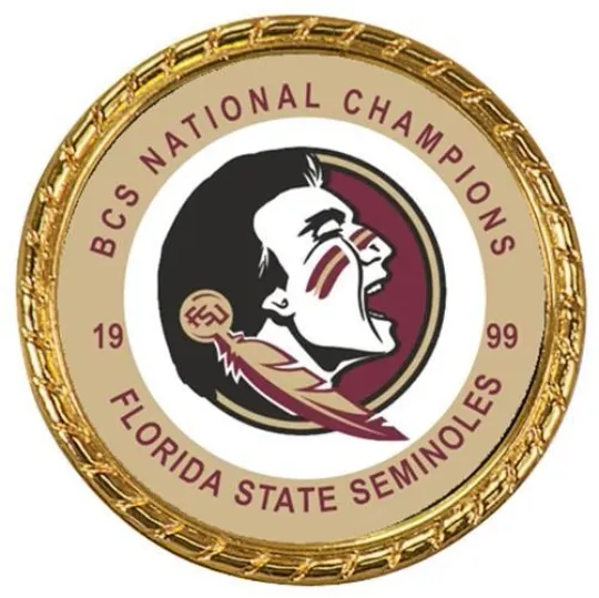Discover Florida State Seminoles 1999-2000 BCS National Champions Tribute Coin
