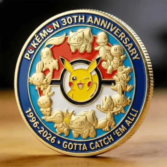 PKM 30Th Anniversary Commemorative Challenge Coin Series