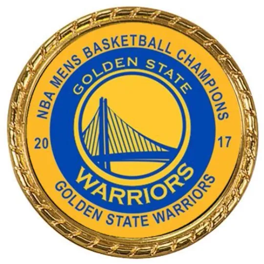 Discover Tribute Golden State Warriors 2017 NBA Championship Coin