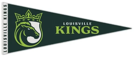 Louisville Kings UFL Team Premium Felt Collector Pennant