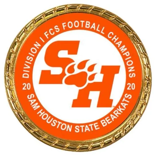 Discover Tribute Coin Sam Houston State Bearkats 2020 FCS Football Champions Championship
