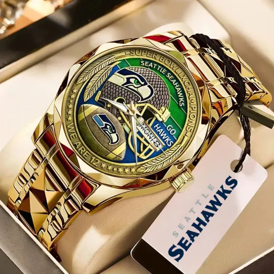 Discover Seahawkss Alloy Luxury Quartz Watch