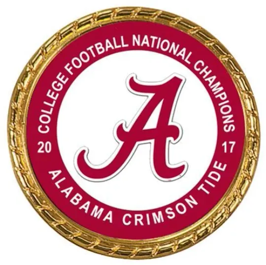 Tribute Coin Albm Crimson Tide 2017 2018 College Football National Champions
