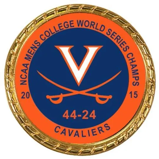 Tribute Coin Virginia Cavaliers 2015  Men's World Series Championship