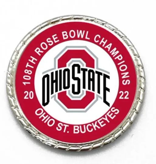 Tribute Coin Ohio State Buckeyes 2022 108th Rose Bowl Game Champions