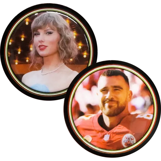 Swift and Travis Kelce Coin, Swift Merch