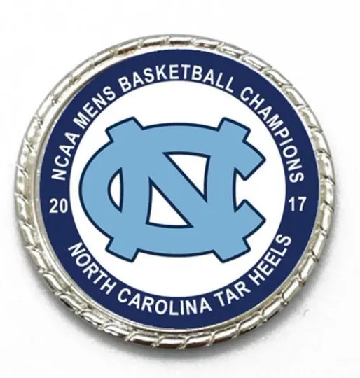Tribute Coin North Carolina Tar Heels 2017 Mens Basketball Championship