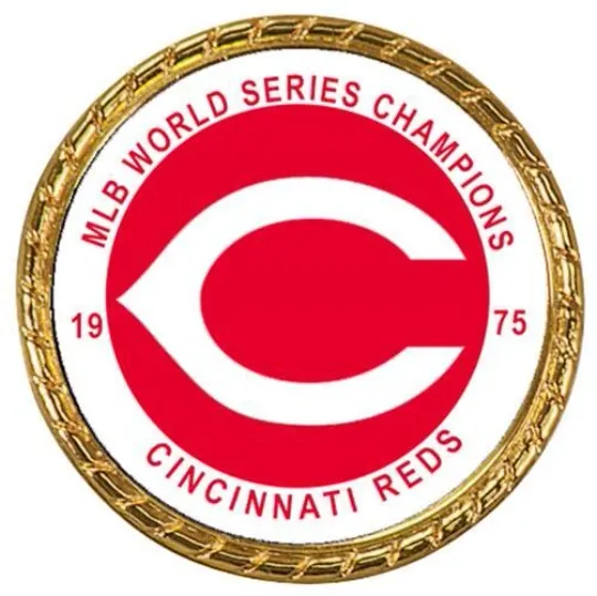 Discover Tribute Coin Cincinnati Reds 1975 MLB World Series Champions Championship