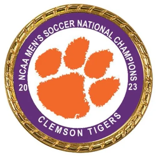 Tribute Coin Clemson Tigers 2023  Men's Soccer National Champions