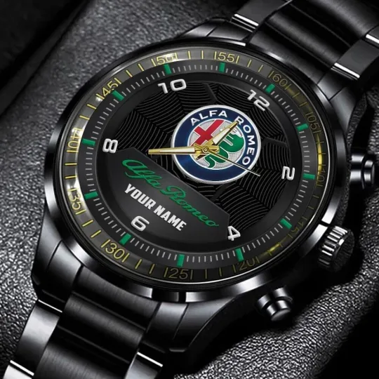 Alfa Romeo Men's Stainless Metal Watch