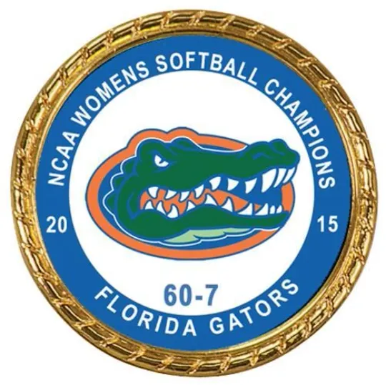 Tribute Coin Florida Gators 2015 Women's Softball Championship