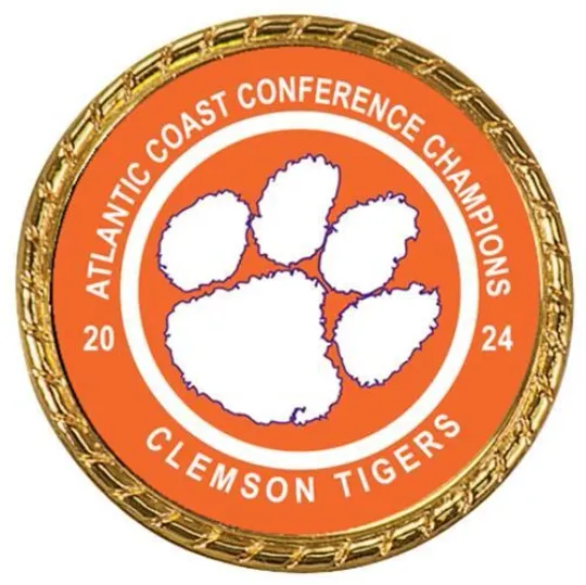 Tribute Coin Clemson Tigers 2024 ACC College Football Champions