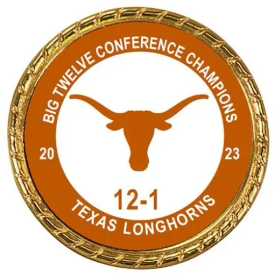 Tribute Coin Texas Longhorns Football 2023 Big 12 Champions Championship