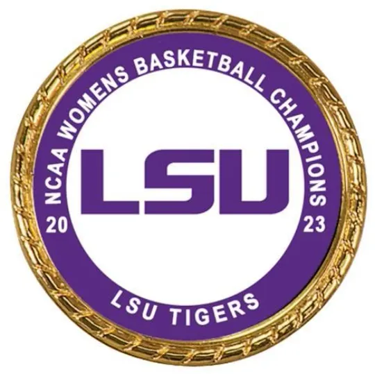 Tribute Coin LSU Tigers 2023  Womens Basketball Champions