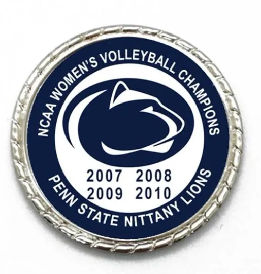 Tribute Coin Penn State Nittany Lions 2007-2010 4X Women's Volleyball Champions
