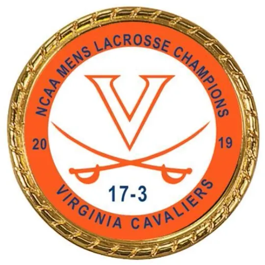 Tribute Coin Virginia Cavaliers 2019  Mens Lacrosse Championship