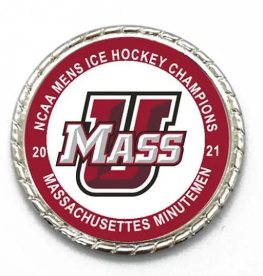 Massachusettes Minutemen 2021  Mens Ice Hockey Championship Coin