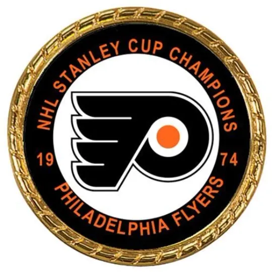 Tribute Coin Philadelphia Flyers 1974 Stanley Cup Champions Championship