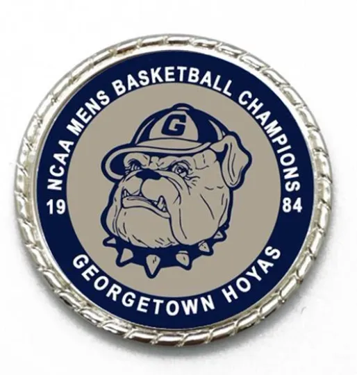 Tribute Coin Georgetown Hoyas 1984  Mens Basketball Championship Champions
