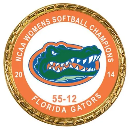 Tribute Coin Florida Gators 2014 Women's Softball Championship