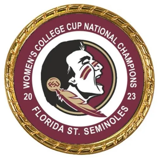 Tribute Coin Florida State Seminoles 2023 Women's College Cup National Champions