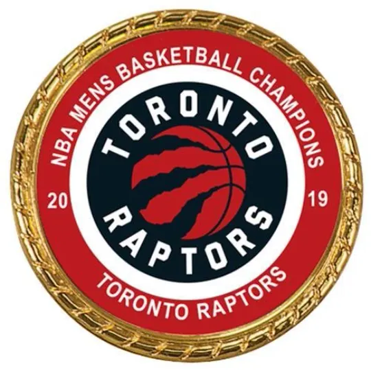 Tribute Coin Toronto Raptors 2019 NBA Basketball Champion
