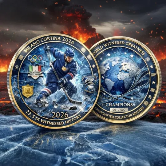 Discover Limited Edition Milano Cortina 2026 Olympic Coin