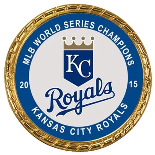 Discover Kansas City Royals 2015 MLB World Series Champions Coin Double Sided