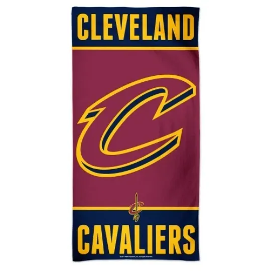 CLEVELAND CAVALIERS BEACH TOWEL