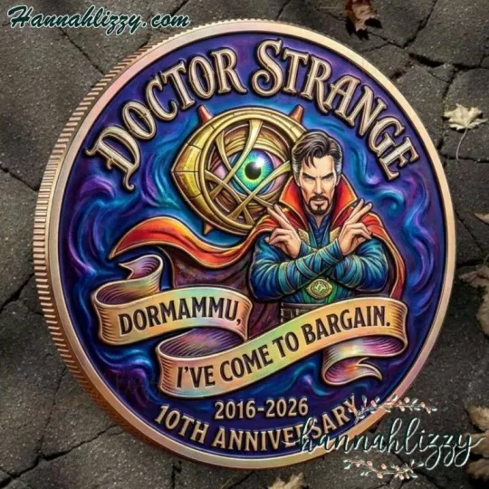 Doctor Strange 2016-2026 10th Anniversary Coin