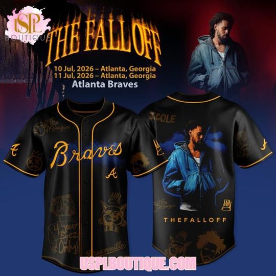 Atlanta Braves x The Fall Off World Tour 2026 Jersey